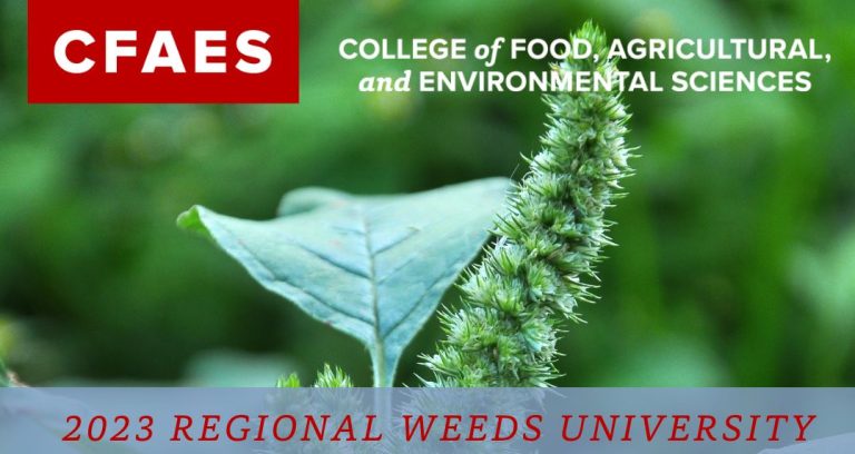 OSU Extensions invites to a regional 2023 Ohio Weeds University