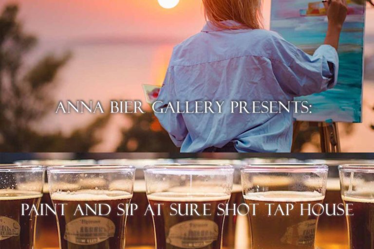 Anna Bier Gallery presents Paint and Sip at Sure Shot Tap House