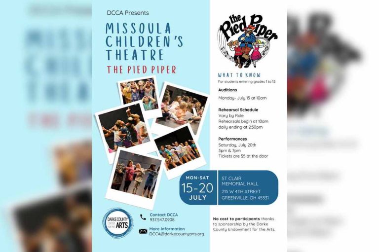 DCCA offers local Youngsters opportunity to star in a MCT Musical