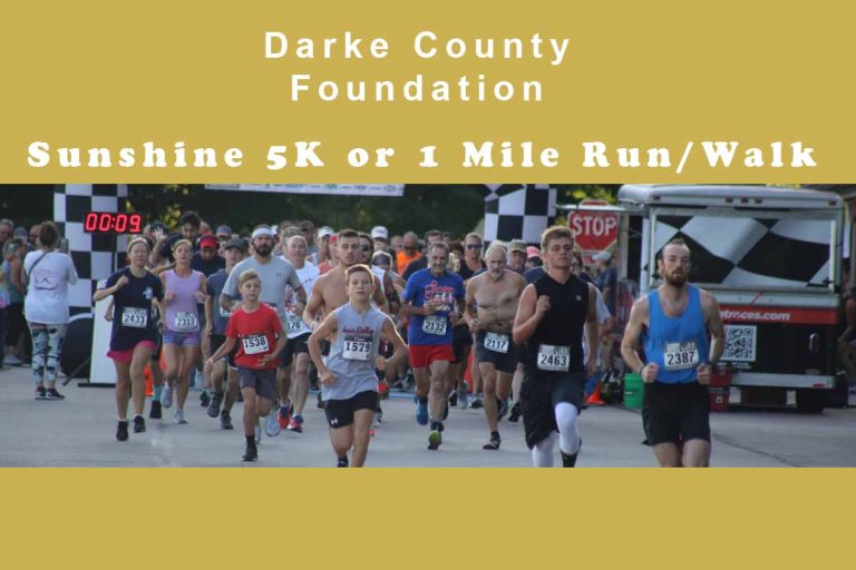 There is still time to register for the Sunshine 5K or 1-Mile Run/Walk