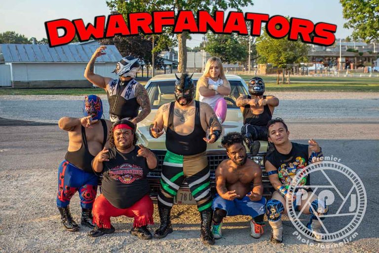 Extreme Dwarfanators Wrestling Entertains at Darke County Fairgrounds