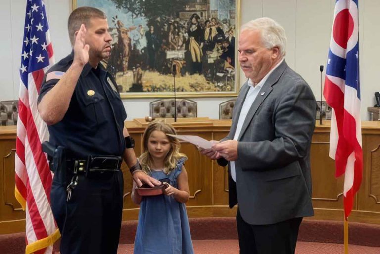 Ryan Benge is the new Police Chief of the GPD