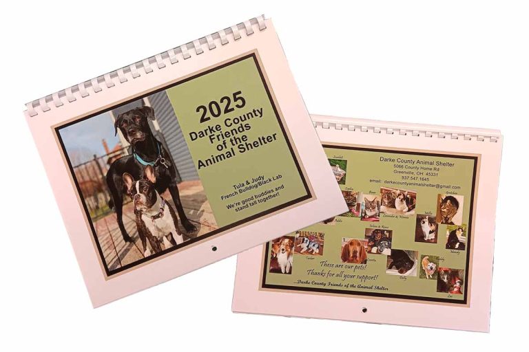 The 2025 Pet Calendar is available