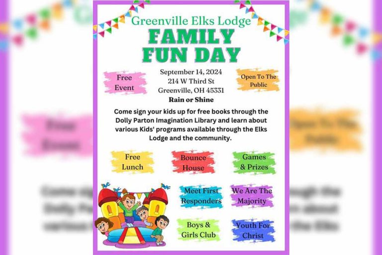 Mark your calendars for the Family Fun Day at the Greenville Elks Lodge