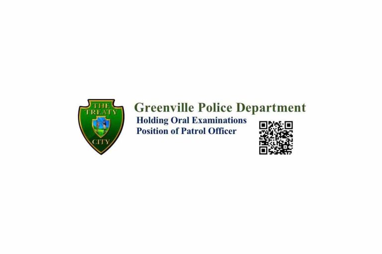 GPD will be holding Oral Interviews for the position of Patrol Officer