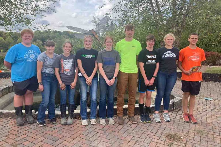 Versailles FFA Places 1st at District 5 Soil Judging