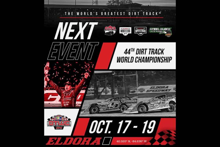 It’s the week of the 44th Dirt Track World Championship at Eldora Speedway