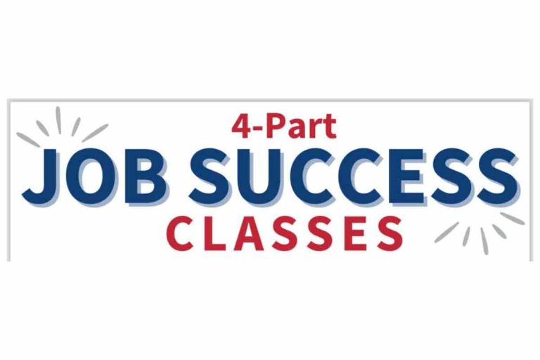 Register for free for Job Success Classes