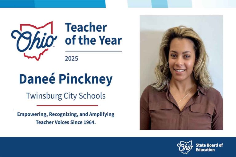 2025 Ohio Teacher of the Year Shares Her Journey in Education