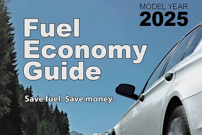 2025 Fuel Economy Guide Now Available