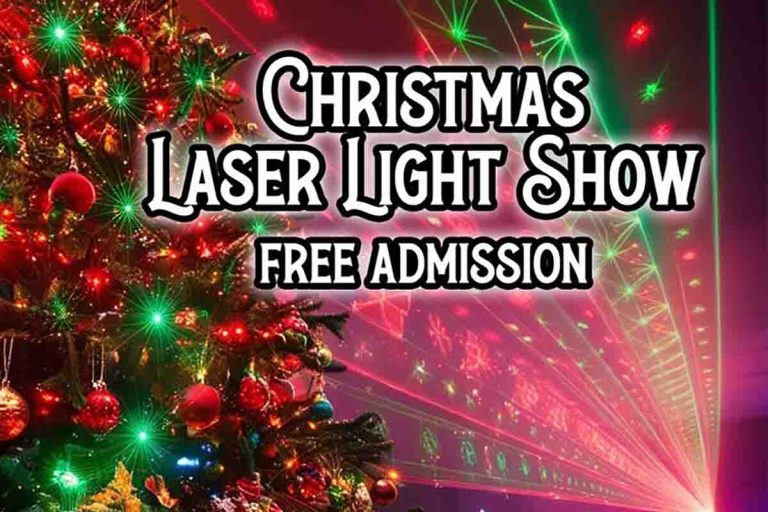 Free Christmas Laser Light Show at BMI Event Center in Versailles