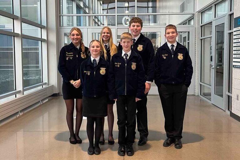 Versailles FFA finished 3rd at State FFA Parliamentary Procedure Contest