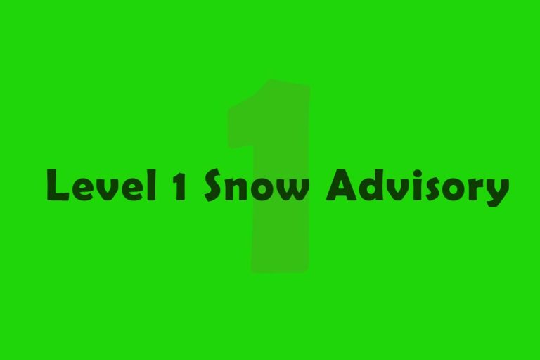 Darke County is on Level 1 Snow Advisory