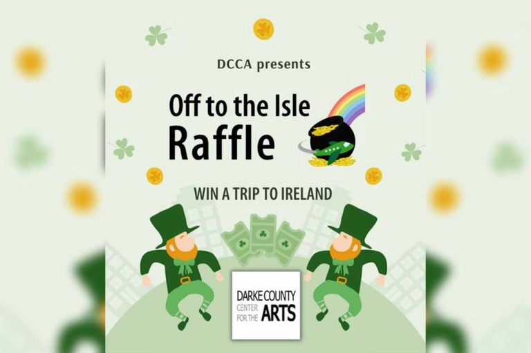 DCCA presents “Off to the Isle Raffle”