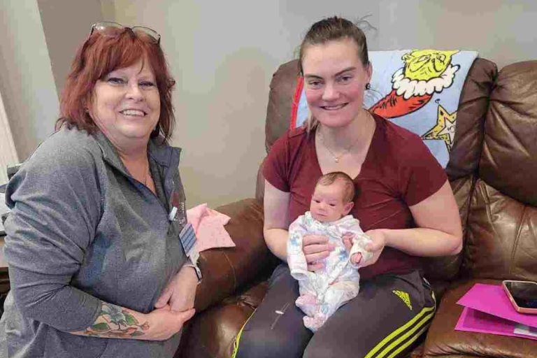 First Newborn Home Visit in Darke County