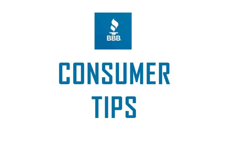 bbb consumer tips