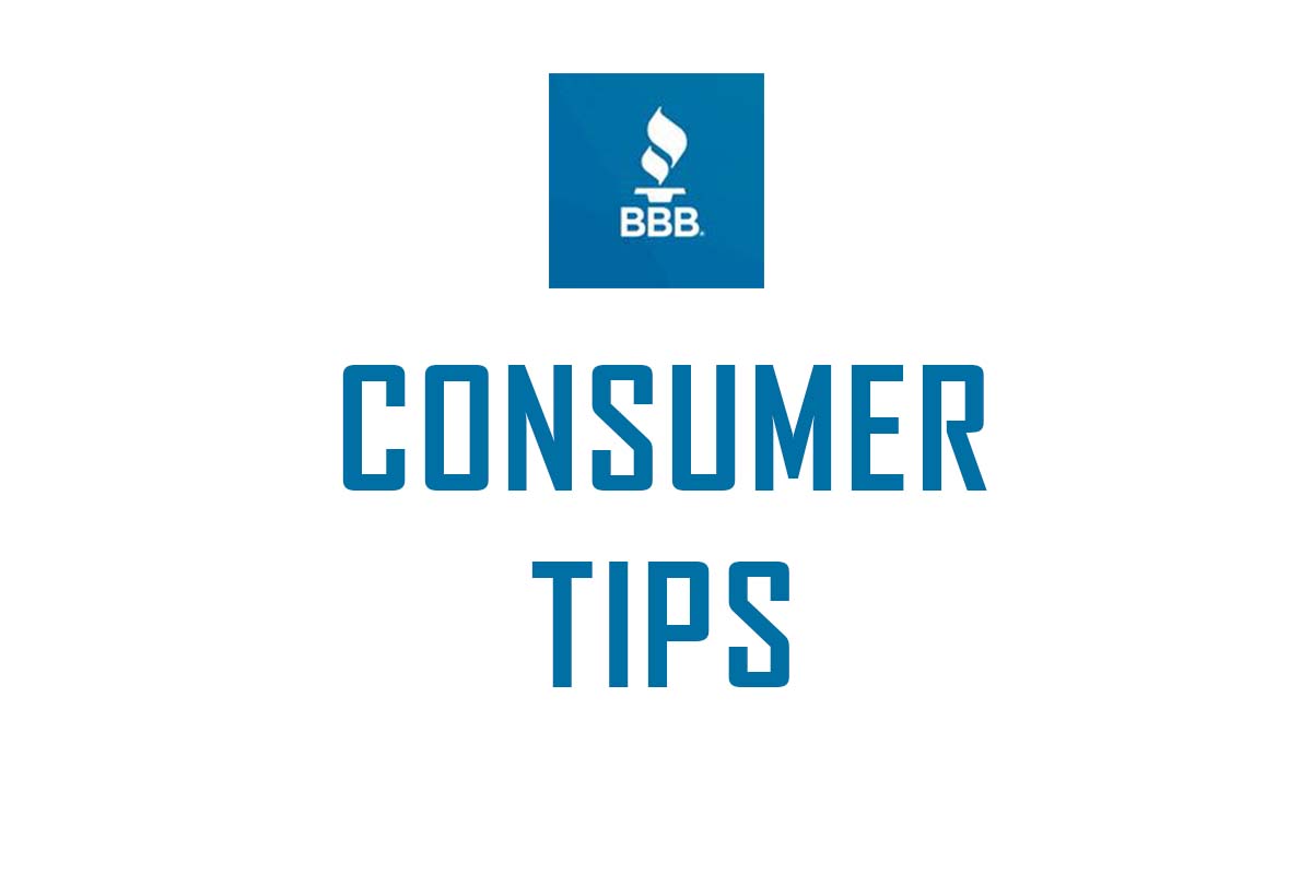 bbb consumer tips