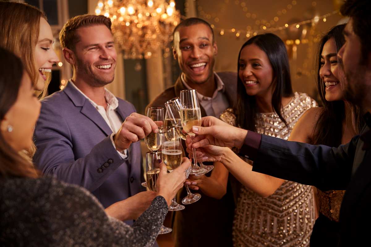 couples celebrating