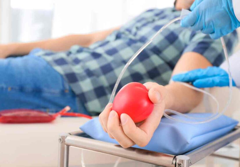 donating blood