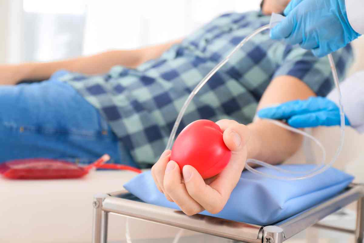 donating blood