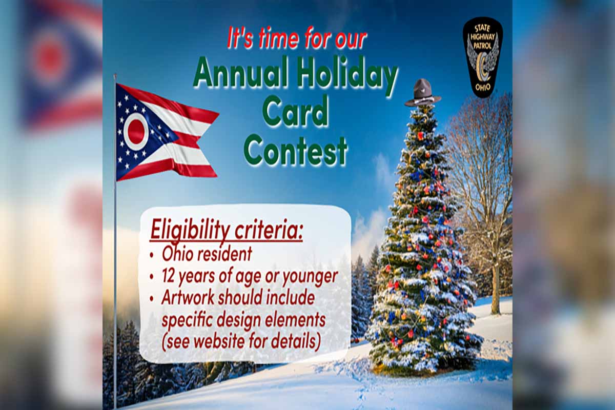 christmas card state trooper