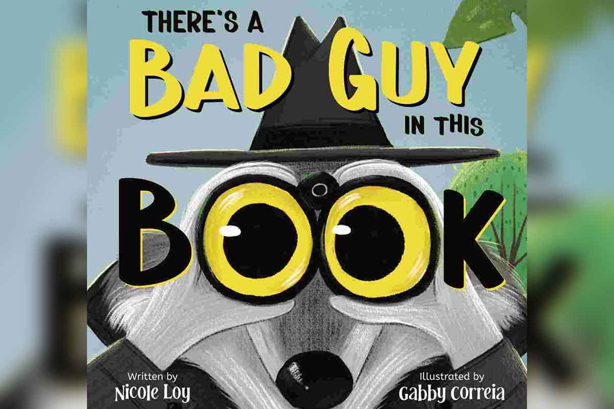 There's a Bad Guy in this Book cover